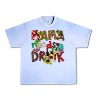 Grape Ice Mama Needs A Drink Urban Heavy Tee - FaDigitalArtStudio