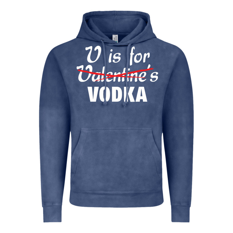 Is For Vodka Valentine's Day Vintage Hoodie by linhVisuals | Teevron