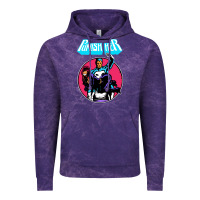 Cloud Purple superhero punish her Vintage Hoodie - linhVisuals
