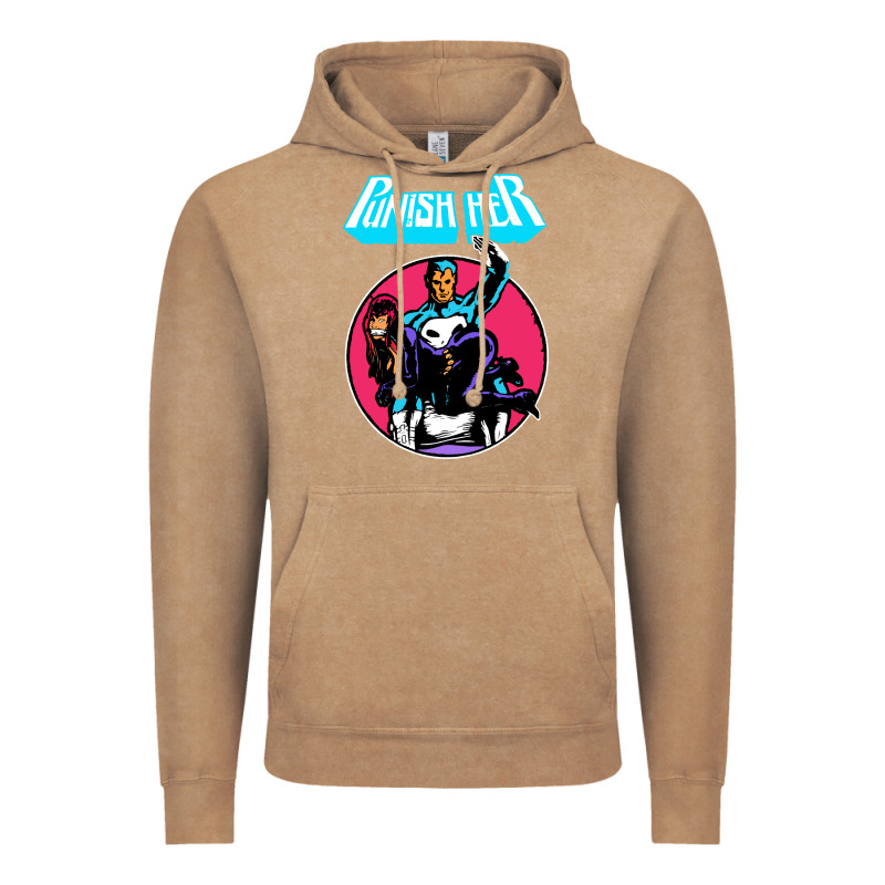 Superhero Punish Her Vintage Hoodie by linhVisuals | Teevron