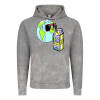Cloud Rock wrld drink Vintage Hoodie - linhVisuals