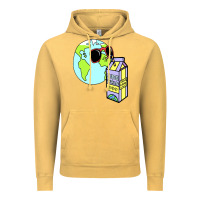 Vintage Mustard wrld drink Vintage Hoodie - linhVisuals