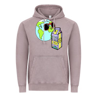 Vintage Zinc wrld drink Vintage Hoodie - linhVisuals