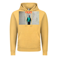 Vintage Mustard banksy nobody likes me boy Vintage Hoodie - linhVisuals