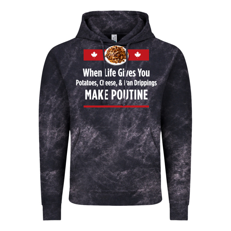 Canada Poutine Quebec Recipe French Vintage Hoodie by linhVisuals | Teevron