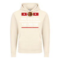 Vintage Artic canada poutine quebec recipe french Vintage Hoodie - linhVisuals