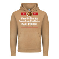 Vintage Camel canada poutine quebec recipe french Vintage Hoodie - linhVisuals