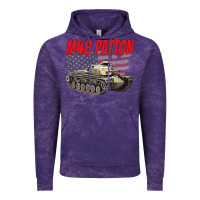 Cloud Purple cold war battle tank m48 patton gamer Vintage Hoodie - linhVisuals