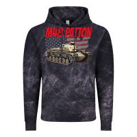 Cloud Black cold war battle tank m48 patton gamer Vintage Hoodie - linhVisuals