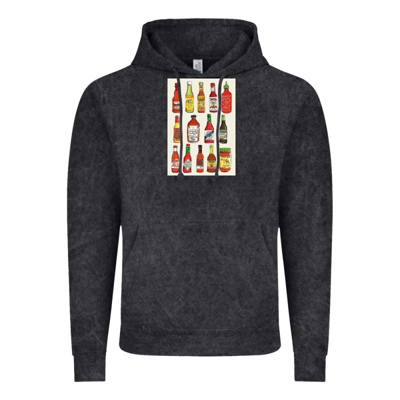 Hot Sauce Vintage Hoodie by linhVisuals | Teevron