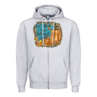 Heather Grey but i think i love fall most of all Zipper Hoodie - JahusDesignShop