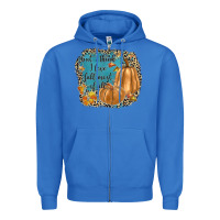 True Royal but i think i love fall most of all Zipper Hoodie - JahusDesignShop