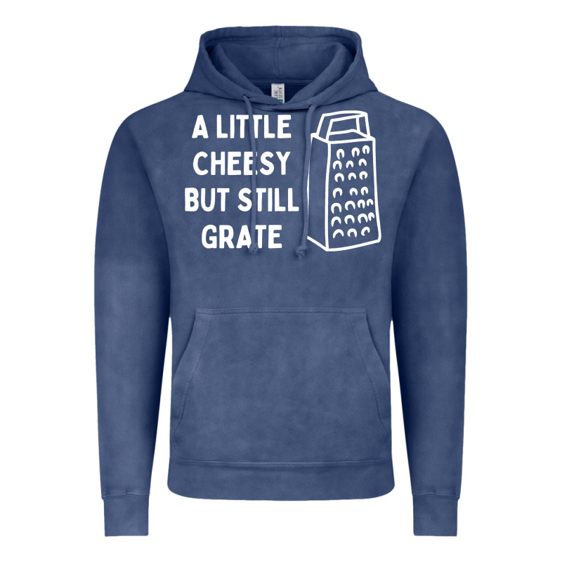 Cheesy But Still Grate Funny Pun Vintage Hoodie by linhVisuals | Teevron