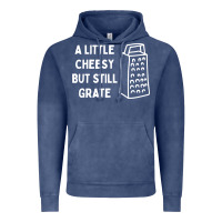 Vintage Denim Cheesy But Still Grate Funny Pun Vintage Hoodie - linhVisuals