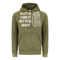 Vintage Olive Cheesy But Still Grate Funny Pun Vintage Hoodie - linhVisuals