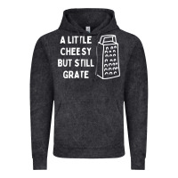 Vintage Black Cheesy But Still Grate Funny Pun Vintage Hoodie - linhVisuals