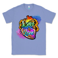 Colony Blue love is love pride Classic Tee - Jasminsmagicworld