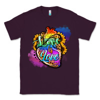 Plum love is love pride Classic Tee - Jasminsmagicworld