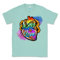 Seafoam love is love pride Classic Tee - Jasminsmagicworld