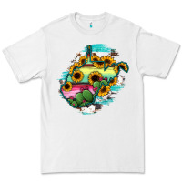 White west virginia map sunflower cactus serape Premium Tee - RanaPortraitStore