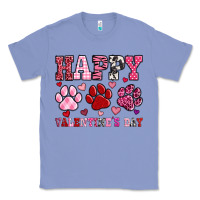 Colony Blue happy valentine's day paws Classic Tee - OliviaCreatesArt
