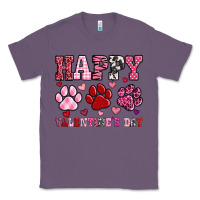 Lavender happy valentine's day paws Classic Tee - OliviaCreatesArt