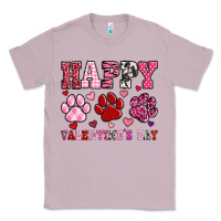 Lilac happy valentine's day paws Classic Tee - OliviaCreatesArt
