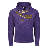 Cloud Purple cayote Vintage Hoodie - linhVisuals