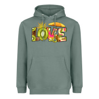 Sage love kiwi Heavyweight Hoodie - RanaPortraitStore