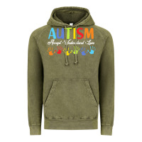 Vintage Olive autism t  shirt accept understand love autism awareness t  shirt Vintage Hoodie - linhVisuals