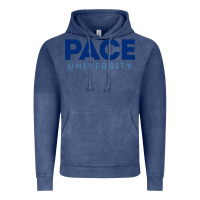 Vintage Denim Pace University Vintage Hoodie - linhVisuals
