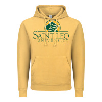 Vintage Mustard Saint Leo University Vintage Hoodie - linhVisuals