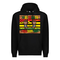 Black juneteenth freedom day tumbler Premium Hoodie - Artiststas