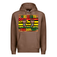 Chestnut juneteenth freedom day tumbler Premium Hoodie - Artiststas