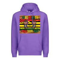 Purple juneteenth freedom day tumbler Premium Hoodie - Artiststas