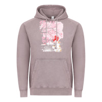 Vintage Zinc japan t  shirt sakura cat t  shirt Vintage Hoodie - linhVisuals