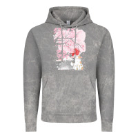 Cloud Rock japan t  shirt sakura cat t  shirt Vintage Hoodie - linhVisuals
