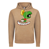 Vintage Coffee marvin the martian Vintage Hoodie - linhVisuals
