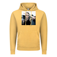 Vintage Mustard Mgk Vintage Hoodie - linhVisuals