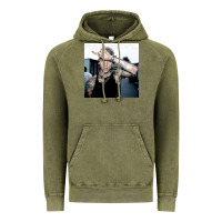 Vintage Olive Mgk Vintage Hoodie - linhVisuals