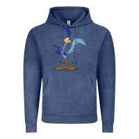 Vintage Denim roadrunner Vintage Hoodie - linhVisuals