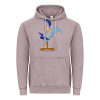 Vintage Zinc roadrunner Vintage Hoodie - linhVisuals