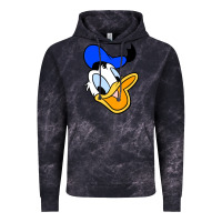 Cloud Black donal duck Vintage Hoodie - linhVisuals