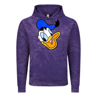Cloud Purple donal duck Vintage Hoodie - linhVisuals