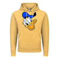 Vintage Mustard donal duck Vintage Hoodie - linhVisuals