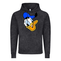 Vintage Black donal duck Vintage Hoodie - linhVisuals