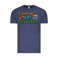 Vintage Denim sunday is for football Vintage Tee - BundleAndBundleShop