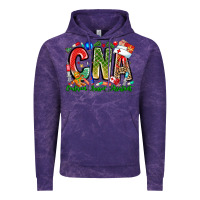Cloud Purple Christmas CNA Vintage Hoodie - CowhideDigitalArt