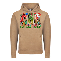 Vintage Coffee Christmas CNA Vintage Hoodie - CowhideDigitalArt