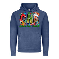 Vintage Denim Christmas CNA Vintage Hoodie - CowhideDigitalArt